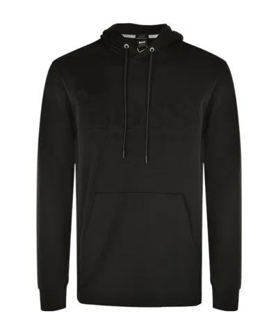 Hugo Boss Logo Sweater In Black