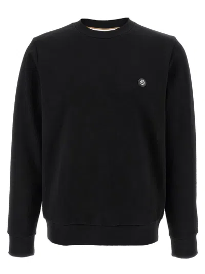 Hugo Boss Logo Sweatshirt In Black