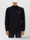 HUGO BOSS LOGO SWEATSHIRT WITH RIBBED CUFFS AND HEM