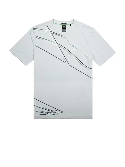 Hugo Boss Logo T-shirt In Blue
