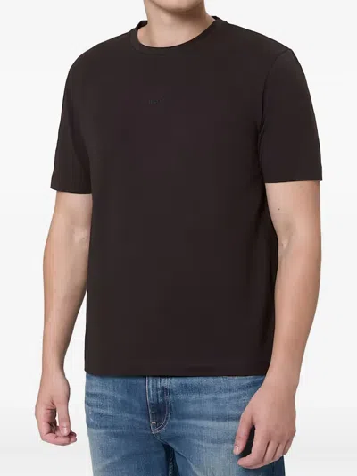 Hugo Boss Logo T-shirt In Black