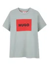 Hugo Boss Logo T-shirt In Green