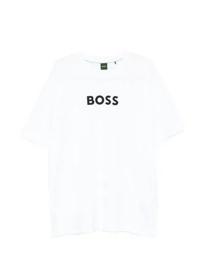 Hugo Boss Logo T-shirt In White