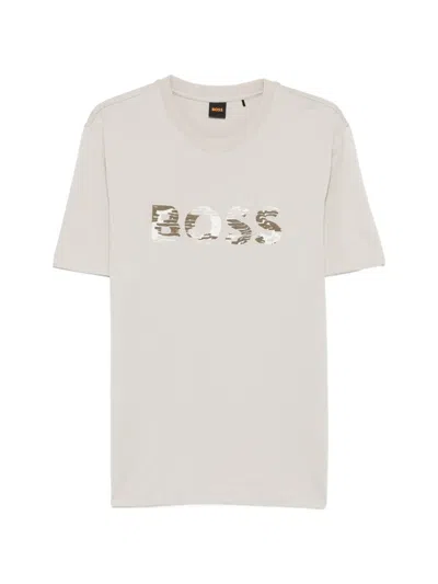 Hugo Boss Logo T-shirt In White