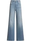Hugo Boss Flared-leg Jeans In Blue Comfort-stretch Denim In 蓝色