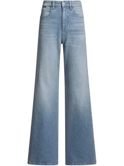 HUGO BOSS LOGO-TAG JEANS