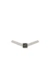 Hugo Boss Logo Tie Clip In White