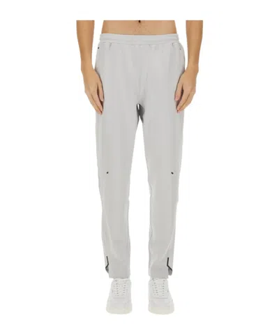 Hugo Boss Logo Track Pants In Gray