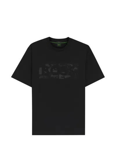 Hugo Boss Logo T-shirt In Black