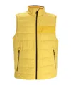Hugo Boss Logo Vest In Yellow