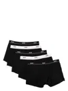 Hugo Boss Logo-waistband Boxer Pack In Black