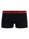 Hugo Boss Boss Set Of Three Boxers In Black
