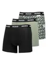 Hugo Boss Logo-waistband Briefs (pack Of Three)