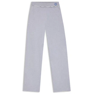 Hugo Boss Logo-waistband Tracksuit Bottoms In Cotton Terry In Blue