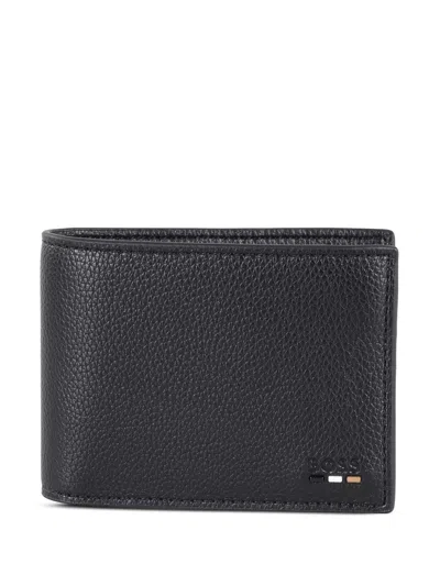 Hugo Boss Logo Wallet In Black