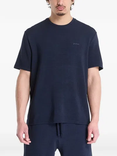 Hugo Boss Boss Men T-shirt With Logo In Multi