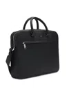 Hugo Boss Black Ray S Doc Single-compartment Polyurethane Briefcase In Black