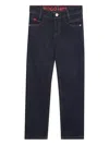 Hugo Boss Logoi-patch Jeans In Blue