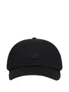 Hugo Boss Logo-patch Baseball Cap In Black