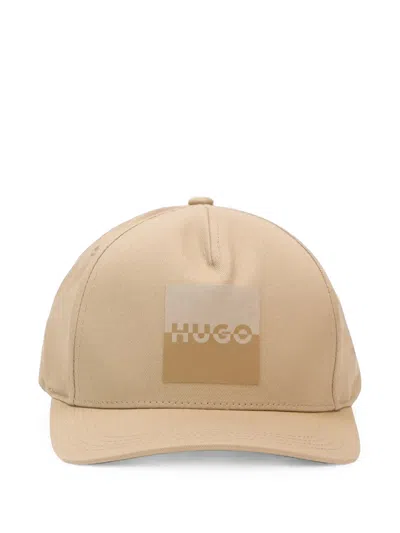 Hugo Boss Logo-patch Cap In Neutral
