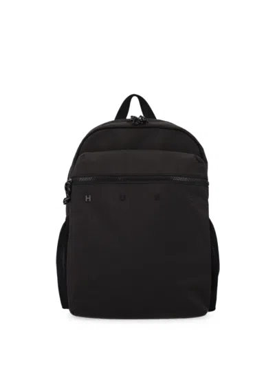 Hugo Boss Logo-plaque Zip-fastening Backpack In Red