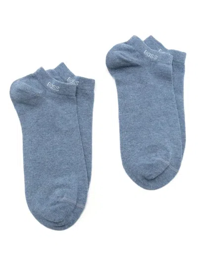 Hugo Boss Logo-print Detail Sock Pack In Blue