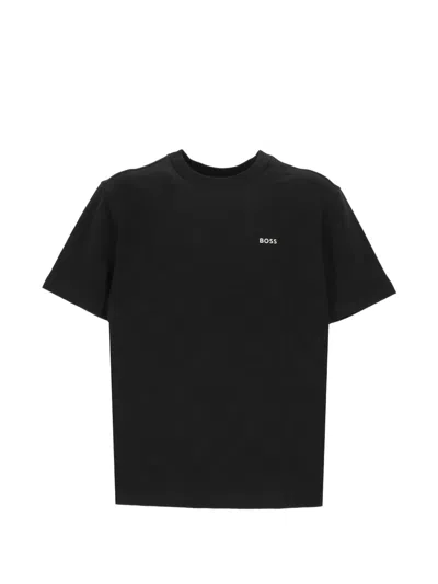 Hugo Boss Logo-print T-shirt In Black