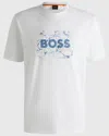 Hugo Boss Graphic Print Crew Neck Short Sleeve T-shirt