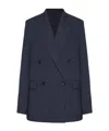 Hugo Boss Blazer Boss Woman Color Blue In Blue