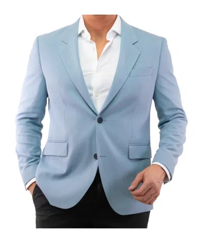 Hugo Boss Long Sleeve Blazer In Blue