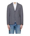 Hugo Boss Gray Slim Fit Blazer In Gray