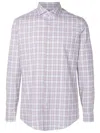 Hugo Boss Long-sleeve Button-up Shirt In Grey