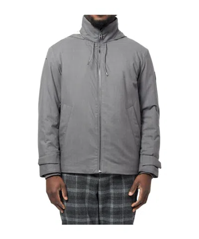 Hugo Boss Long Sleeve Casual Jacket In Gray