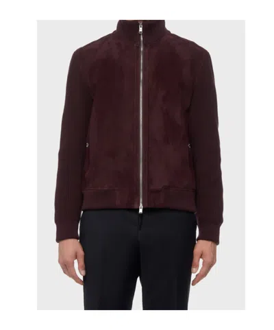 Hugo Boss Long Sleeve Casual Jacket In Black