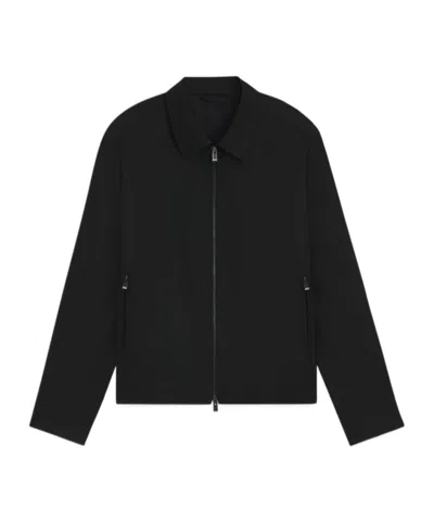 Hugo Boss Long Sleeve Casual Jacket In Black