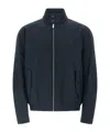 Hugo Boss Long Sleeve Casual Jacket In Blue