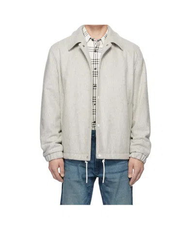 Hugo Boss Long Sleeve Casual Jacket In White