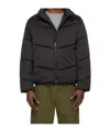 Hugo Boss Black Water-repellent Puffer Jacket In Black