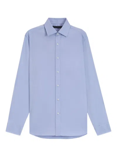 HUGO BOSS LONG-SLEEVE COTTON SHIRT