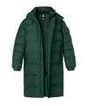 Hugo Boss Long Sleeve Down Jacket In Green