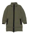 Hugo Boss Long Sleeve Down Jacket In Green