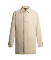 Hugo Boss Coat In Nude
