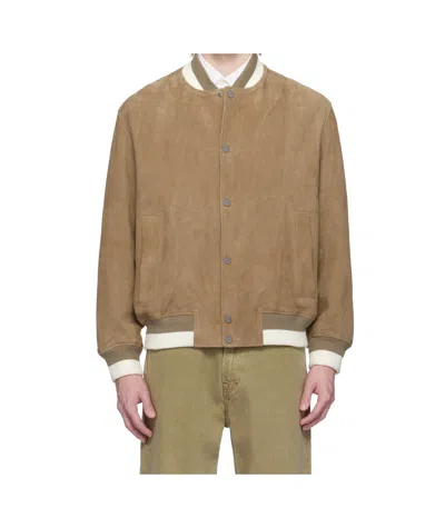 HUGO BOSS LONG SLEEVE LEATHER JACKET