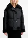 Hugo Boss Long-sleeve Padded Jacket In Black