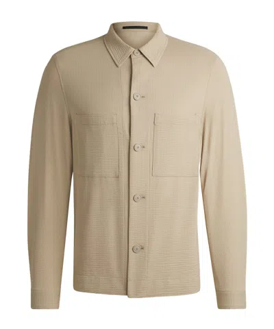 HUGO BOSS BOSS HUGO BOSS RELAXED-FIT BUTTON-UP OVERSHIRT