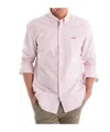 Hugo Boss Boss Roan Stripe Cotton Button-down Shirt In White
