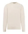 Hugo Boss Extra Large Open White Piolo Camouflage Sweater In Neutral
