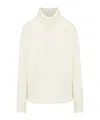 Hugo Boss Roll-neck Chunky Jumper In White