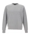 Hugo Boss Long Sleeve Sweatshirt In Gray