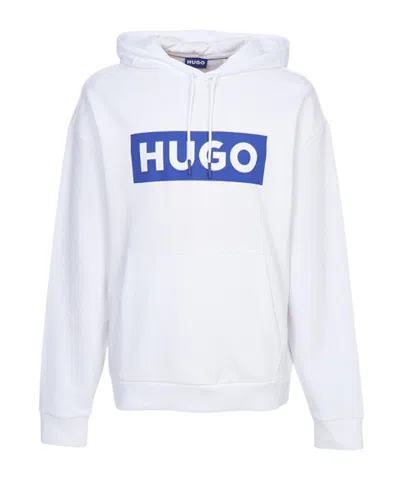 Hugo Boss Long Sleeve Sweatshirt In White